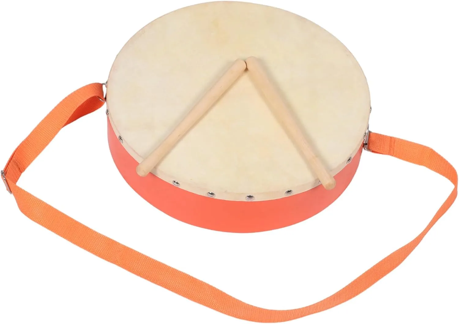 Milisten 1 Set Marching Drum Wooden Percussion Instrument for Preschool Music Drum for Family Activities Enhances Rhythm Skills and Artistic Growth