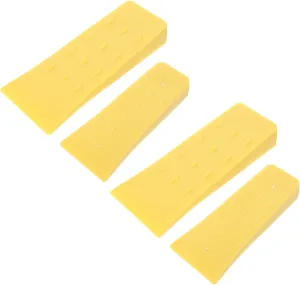 Milisten 4pcs Tree Felling Wedges 6'' 8'' Plastic Logging Wedges for Chainsaw Felled Spiked Forestry Tools