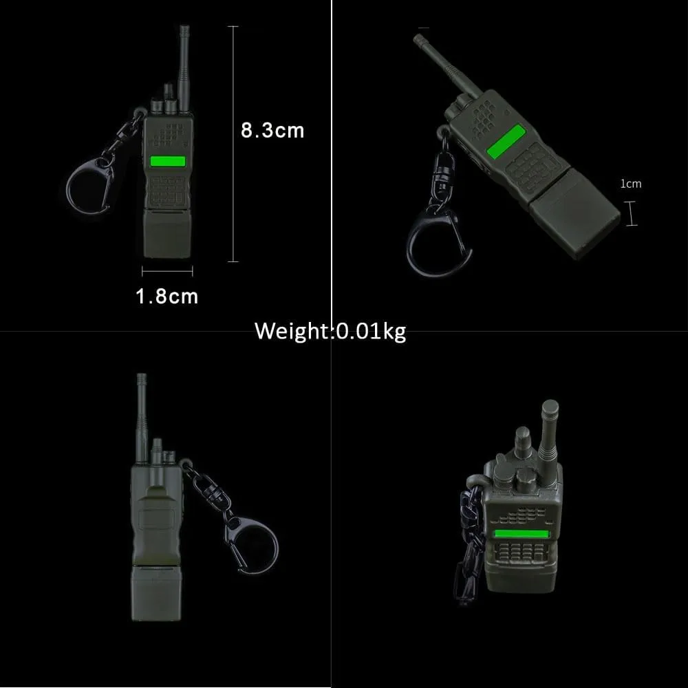 Mini Night Vision Sight Goggles NVG Shaped Keychain Key Ring Chain Creative Gift Collection Toy