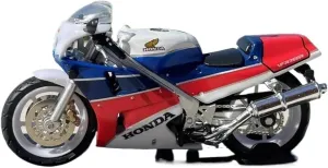 Mini Simulation Motorcycle Toys 1:24 for VFR750 RC30 1987 Motorcycle Model Classic Finished Collection Memorial Gift Static Display Adult for Boys
