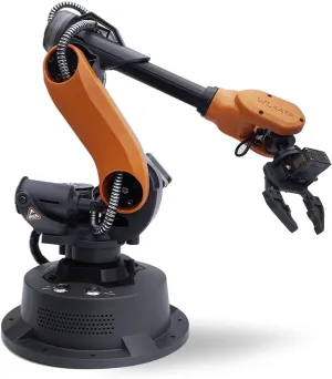 Mirobot Educational Kit 6 Axis Robot Mini Programmable Gripper arm Lightweight Desktop Robotic arm 6DoF for K12 or 3D Printer