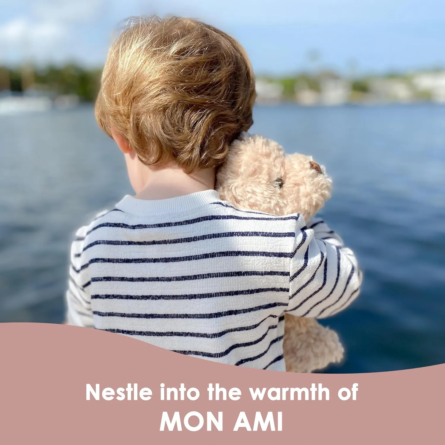 MON AMI Bentley The Goldendoodle Dog Stuffed Animal – 12”, Hand Crafted & Soft Cuddly Dog Plush Toy Gifts for Little Boys/Girls & Kids of All Ages, Great