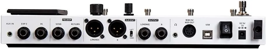 MOOER GE250 Multi Effects Processor with FX Loop, Tone Capture, MIDI Function, Global EQ, Drum Machine, Stereo Looper