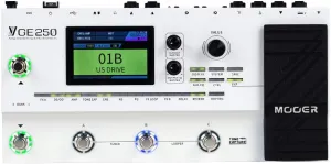 MOOER GE250 Multi Effects Processor with FX Loop, Tone Capture, MIDI Function, Global EQ, Drum Machine, Stereo Looper