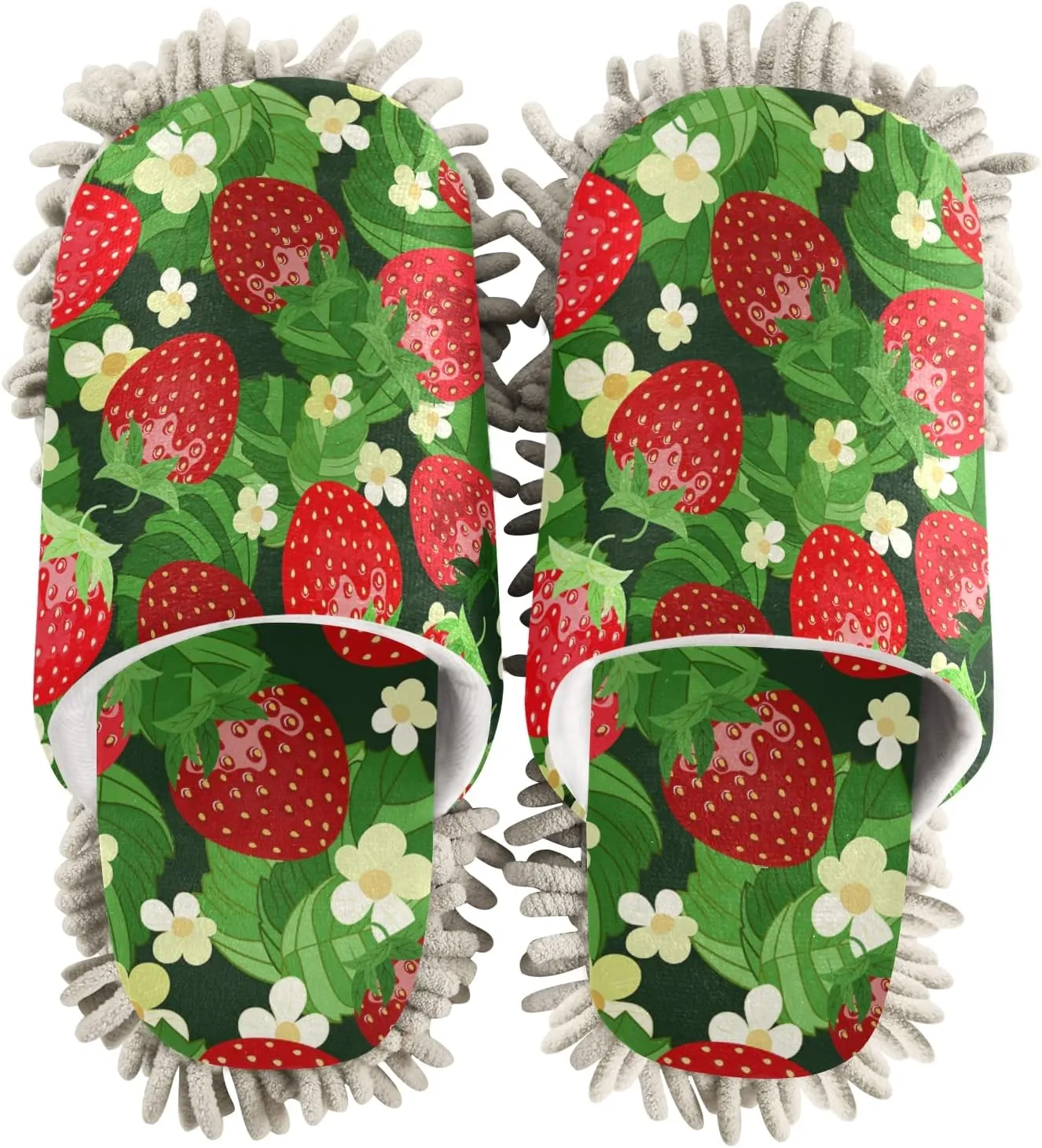 Mop Slippers Shoes, Unisex Cleaning House Slippers Spa Dusting Slippers M-L