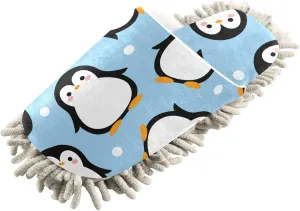 Mop Slippers Shoes, Unisex Cleaning House Slippers Spa Dusting Slippers M-L