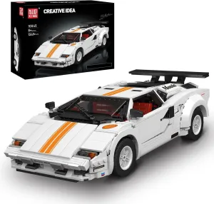 MOULD KING Classic Super Sports Car Building Blocks Kit, MOC Racing Car Model Replica Building Set, Collectible Set for Adults to Build, Construction Toys Gifts for Kids Boys Girl (1349 Pieces)