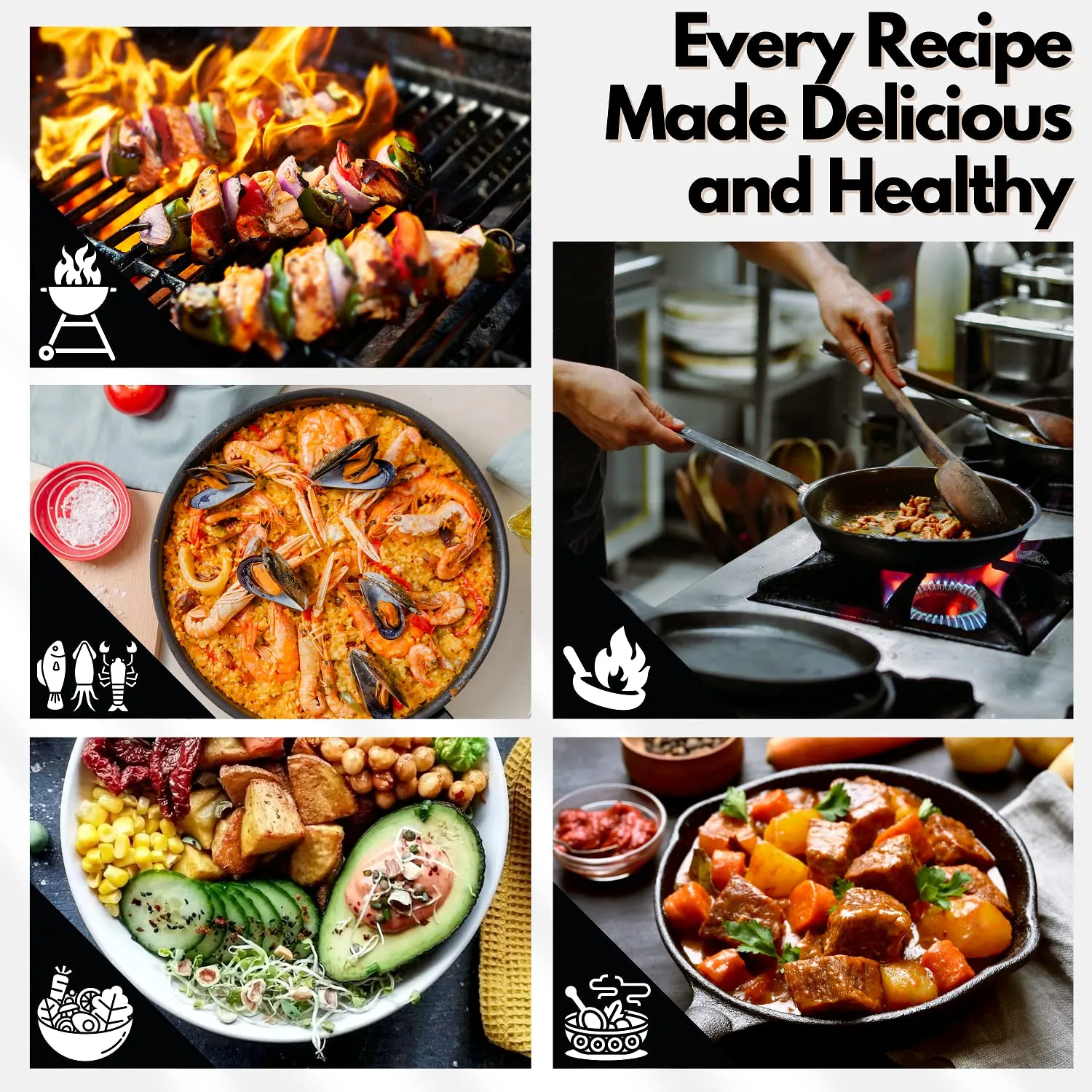 My Secrets Peggy’s Food Spice It Up Pack Seasoning Jars Set of 6 – Ultimate Kitchen Seasoning Set for Grilling Roasting or Baking – Seasoning Set Gift Box – Complete Culinary Spice Kit