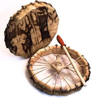 Native American style Frame Drum 13"