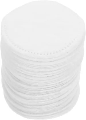 Natural Cotton Facial Pads Reusable Makeup Removal Pads Gentle Exfoliation Deeply Cleanse Pores for Daily Skincare 1 Bag