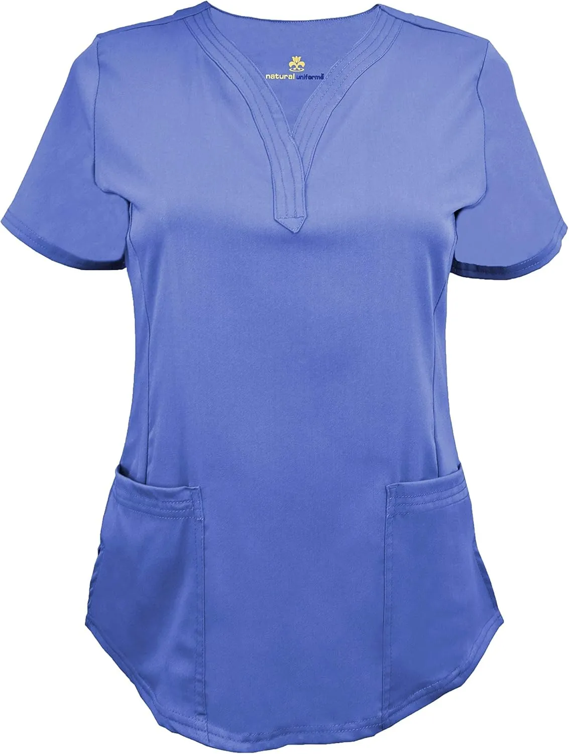 Natural Uniforms Women's Ultra Soft Y-Neck Scrub Set 8200-9200