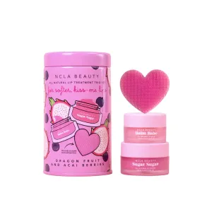 NCLA - Lip Care Set   Lip Scrubber | Clean, Natural, Non-Toxic Beauty (Dragon Fruit   Acai Berry)