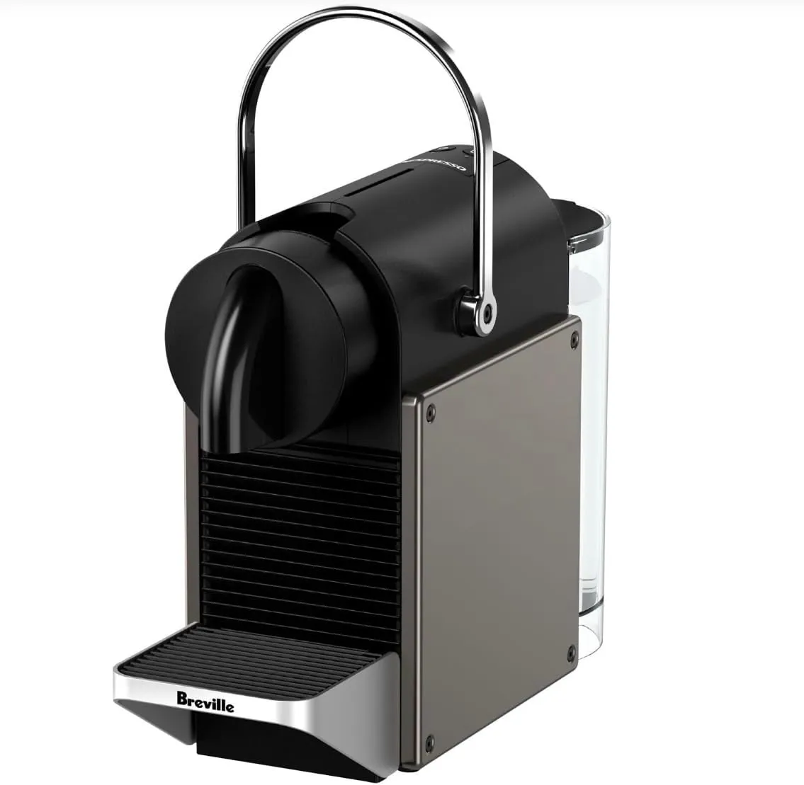 Nespresso Pixie Original Espresso Machine by Breville, Titan