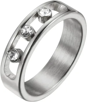 New for Arrival Trendy 2025 Jewelry Stainless Steel Messeca Stainless Steel Strip Three Sliding Accessories Neutral Bracelet Necklace Ring Jewelry Fashion Accessories Creative Gift
