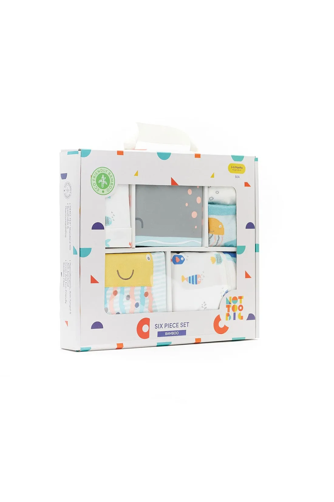Not Too Big Sea Bamboo Gifting Set - 6 Pack
