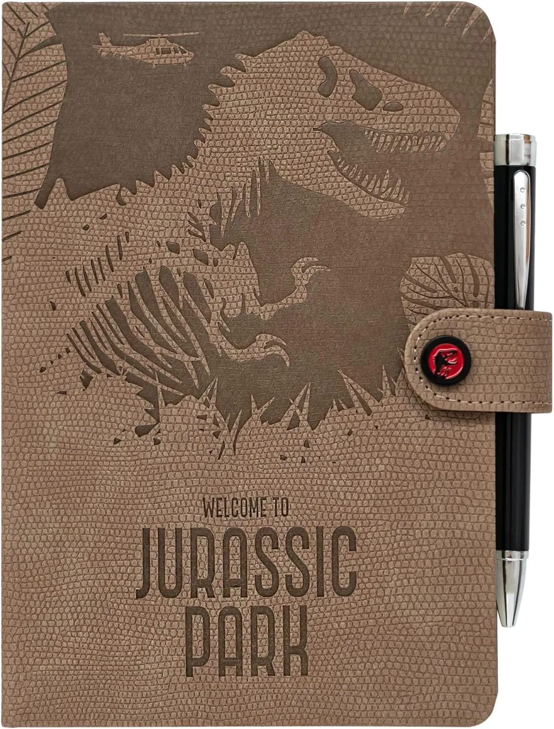 Notebook Journal Jurassic Park Official | Hardcover Journaling Notebooks   Pen | A5 Notebook | Cute Notebooks | 180 Dotted Pages | Jurassic World Rebirth