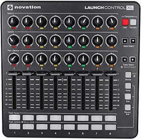 Novation Launch Control XL USB MIDI Controller for Ableton Live, Logic Pro & More, with 24 Knobs, 8 Faders & Custom Mapping