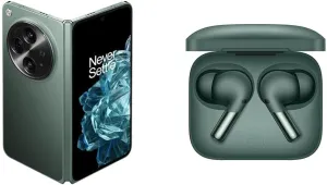 OnePlus Open & Buds Pro 2 - Arbor Green - Audiophile-Grade Sound Quality Co-Created with Dynaudio, Best-in-Class ANC, Immersive Spatial Audio, Up to 39 Hour Playtime with Charging case, Bluetooth 5.3