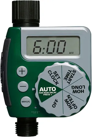 Orbit Single Outlet Programmable Hose Faucet Timer. E-Commerce Packaging