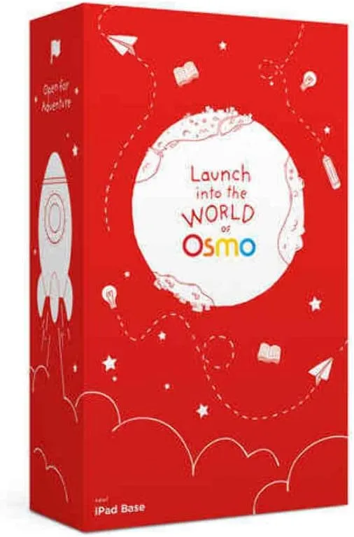 Osmo - New Base for iPad/iPhone - Educational Learning Games for Boys & Girls - Physics, Drawing & more - STEM Toy Gifts for Kids - Ages 3 4 5 6 7 8 9 10 11 (Osmo Base Included - Amazon Exclusive)