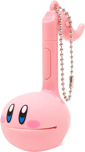 Otamatone Melody [Special Edition Nintendo Kirby] - Fun Japanese Electronic Musical Kids Toy Synthesizer Instrument by Maywa Denki [Includes Keychain Attachment and English Instructions]