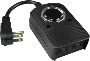 Outdoor Light Timer Outlet waterproof, Christmas Lights Timer Outlet Switch, Electrical Outlet Timers Programmable Outdoor