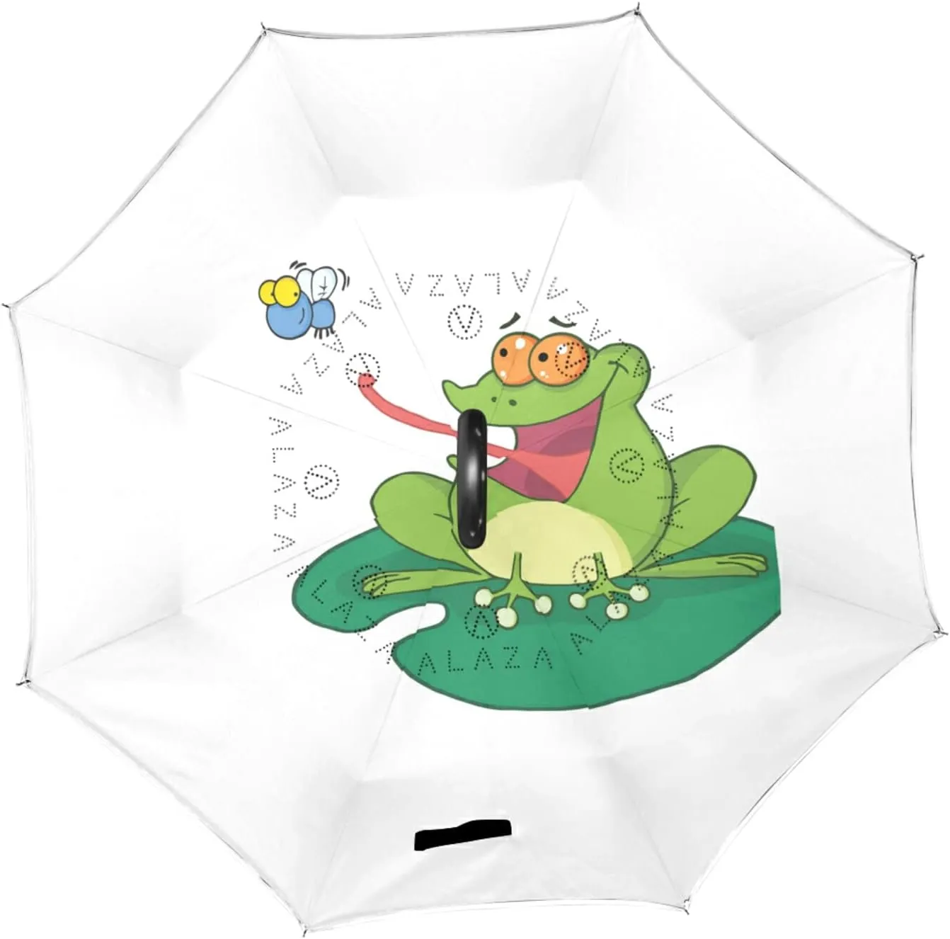 Oyihfvs Double Layer Inverted Umbrella, With C-Shaped Handle Windproof UV Proof Durable Parasol, For Men Women Outdoor Folding Rain Sun