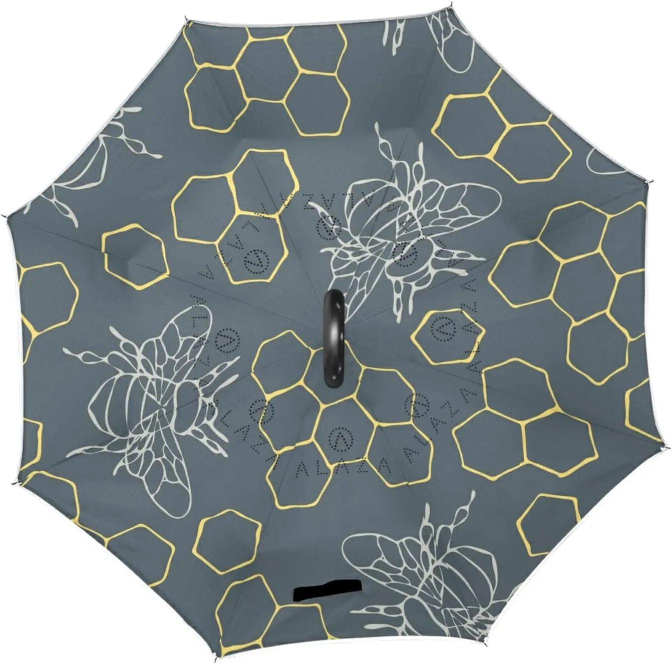 Oyihfvs Double Layer Inverted Umbrella, With C-Shaped Handle Windproof UV Proof Durable Parasol, For Men Women Outdoor Folding Rain Sun