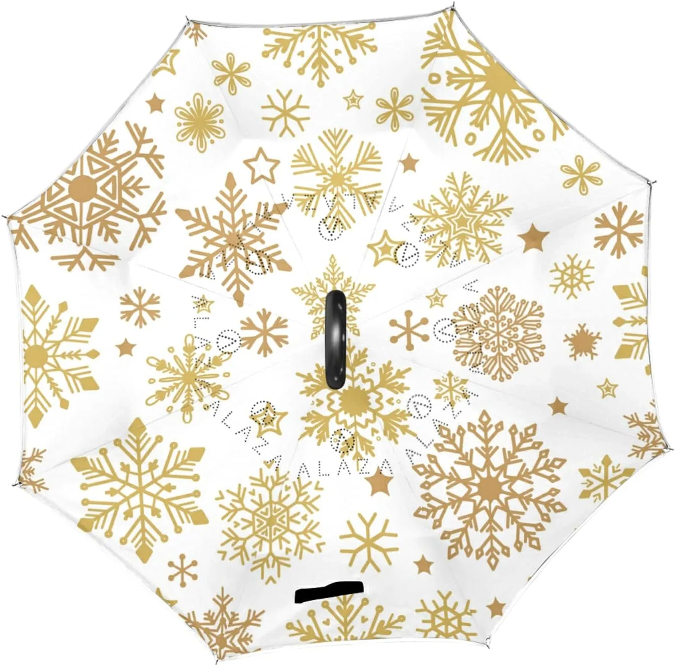 Oyihfvs Double Layer Inverted Umbrella, With C-Shaped Handle Windproof UV Proof Durable Parasol, For Men Women Outdoor Folding Rain Sun