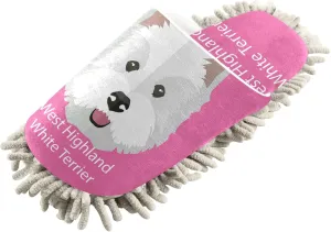 Oyihfvs Mop Slippers Shoes, Unisex Cleaning House Slippers Spa Dusting Slippers M-L