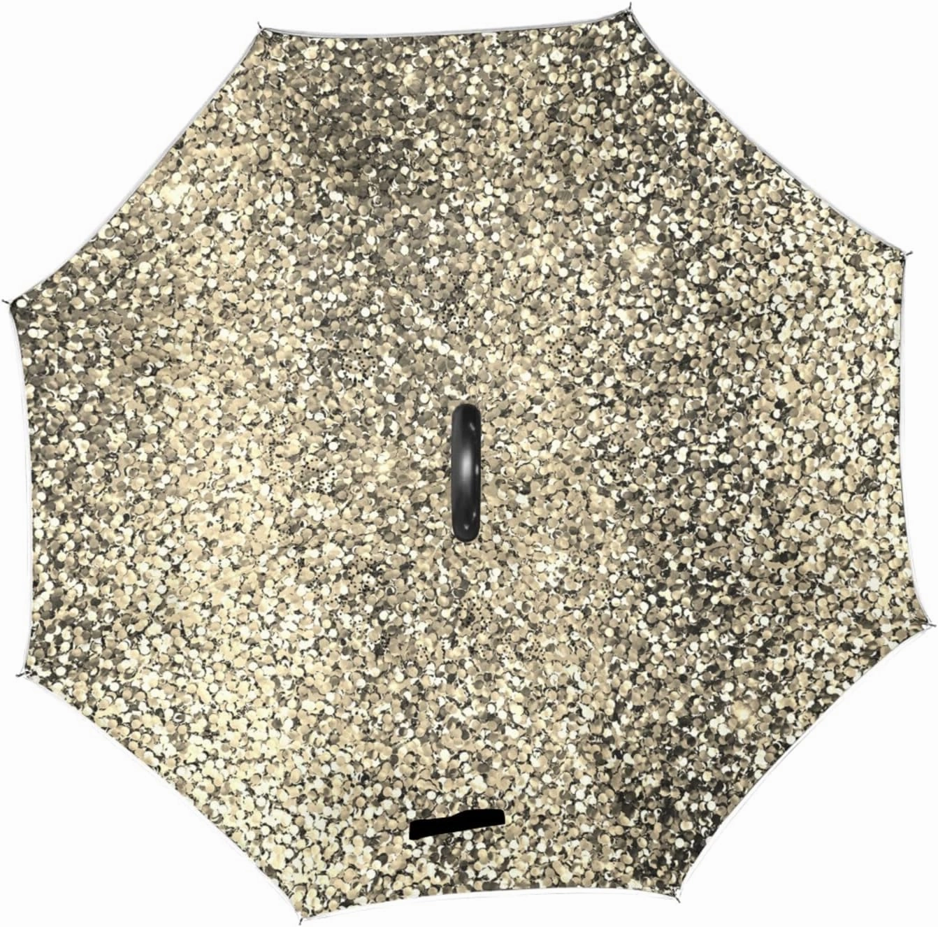 Oyihfvs Double Layer Inverted Umbrella, With C-Shaped Handle Windproof UV Proof Durable Parasol, For Men Women Outdoor Folding Rain Sun