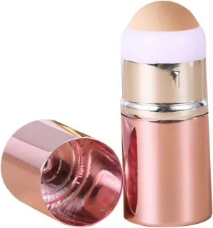 PartyKindom 2pcs Volcanic Stone Oil Absorbing Roller Reusable Facial Roller for Oily Skin Control Blotting Tool Compact Easy to Use Skincare Essential for All Skin Types