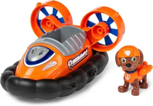 Paw Patrol, Zuma’s Hovercraft Vehicle with Collectible Figure, for Kids Aged 3 Years and Over