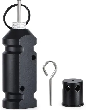 Perimeter Trip Alarm, 12 Gauge Camping Trip Wire Alarm Device, Early Warning Security System for Outdoor Camp Safe and Property Safety Bear Deterrent (Included 22.Adapter) (1 Pack)
