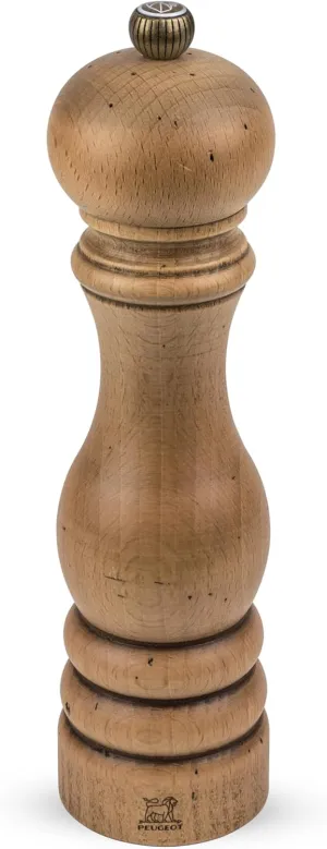 Peugeot Paris Classic Collection Antique Salt Mill, 22cm/8-3/4", Natural