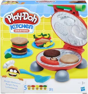 Play-Doh Burger Barbecue Set