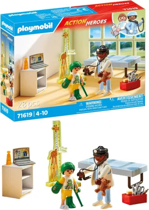 PLAYMOBIL Pediatrician with Teddy Bear