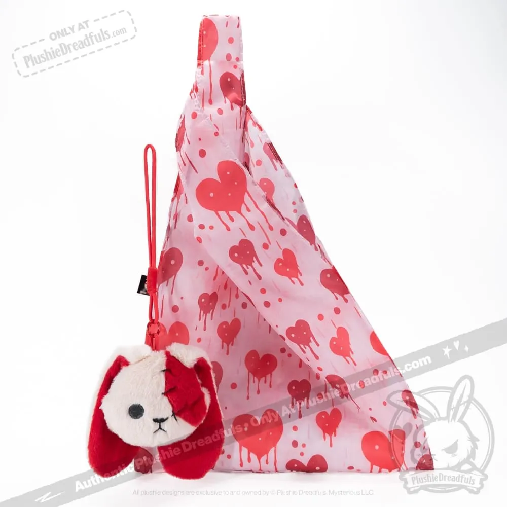 Plushie Dreadfuls - Love Rabbit Reusable Shopping Bag Accessory