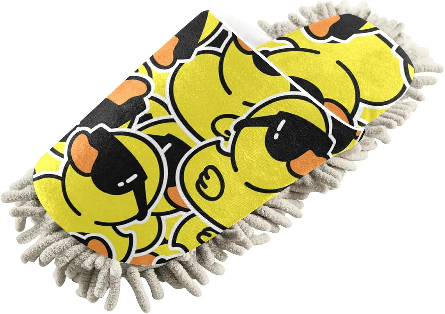 Poeticcity Mop Slippers Shoes, Unisex Cleaning House Slippers Spa Dusting Slippers M-L