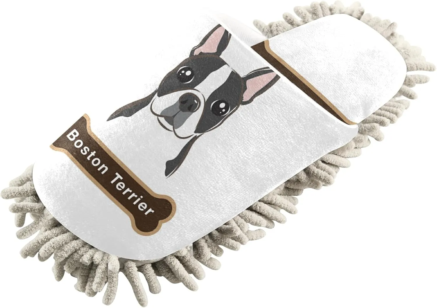 Poeticcity Mop Slippers Shoes, Unisex Cleaning House Slippers Spa Dusting Slippers M-L