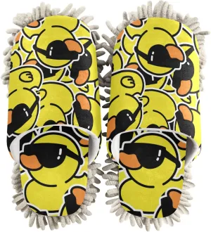 Poeticcity Mop Slippers Shoes, Unisex Cleaning House Slippers Spa Dusting Slippers M-L