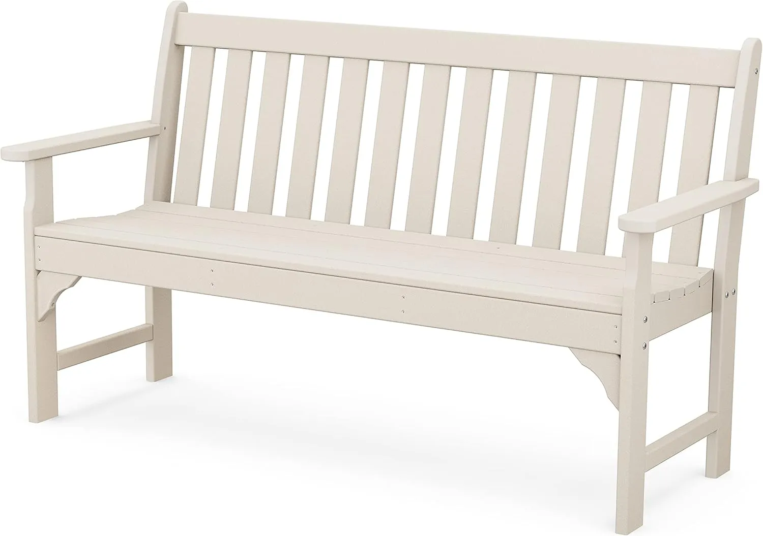 POLYWOOD Vineyard 60-Inch Bench, Sand
