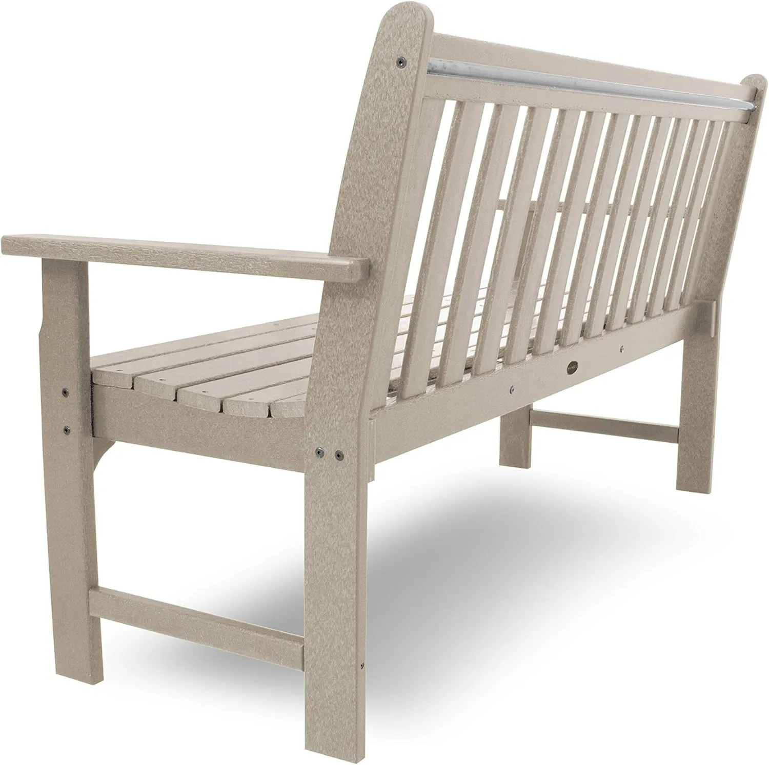 POLYWOOD Vineyard 60-Inch Bench, Sand
