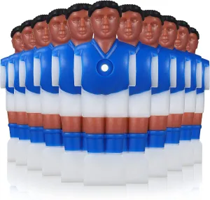 POPETPOP 11Pcs Table Soccer Figures Creative Football Athletes Statues for Foosball Table Games Design for Tabletop Football Accessories