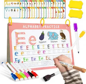 Preschool Learning Activities Educational Workbook: Prek Handwriting Practice Tracing Busy Book - Toddlers Educational Toys - Autism Learning Materials | Montessori Games for Kids Age 2 3 4 5