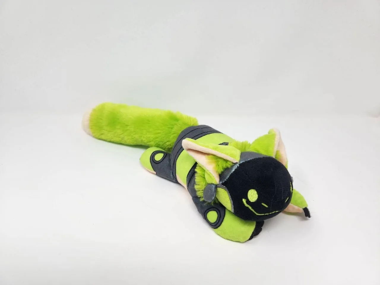 Protobean V3 Plushie – Green | Soft & Squishy Collectible Plush Toy | Adorable Robot Bean Plush for Snuggles & Display