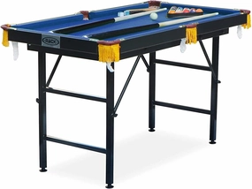 RACK Leo 4-Foot Folding Pool Table - Portable & Beginner Friendly