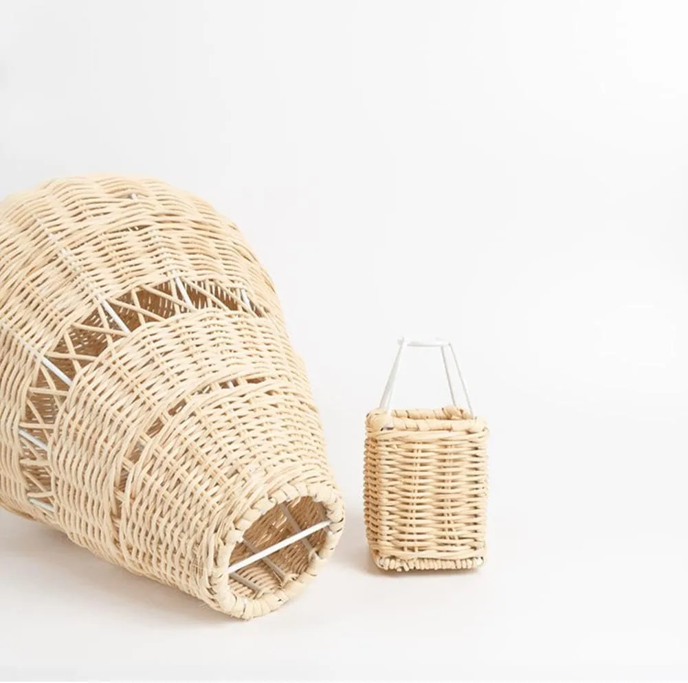 Rattan Hot Air Balloon Holiday Party Supplies, Inflatable Wall-mounted Decor, Hanging Decorative Balloon for Home