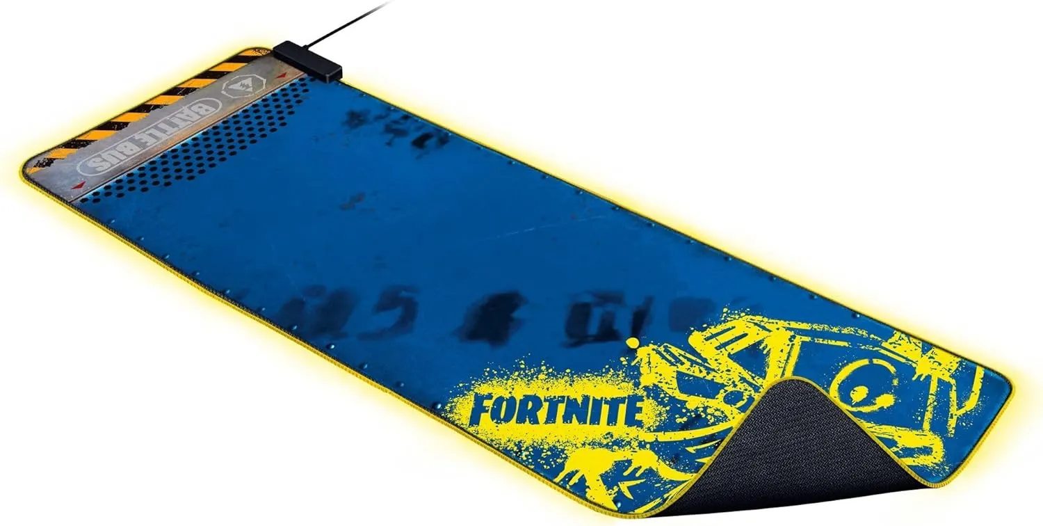 Razer Goliathus Extended Chroma Gaming Mousepad: Customizable Chroma RGB Lighting - Micro Textured Surface - Balanced Control & Speed - Non-Slip Rubber Base - Large Surface - Fortnite Edition