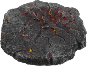 Realistic Ground Fissure Base for Anime Action Figures Creative Display Stand for Models